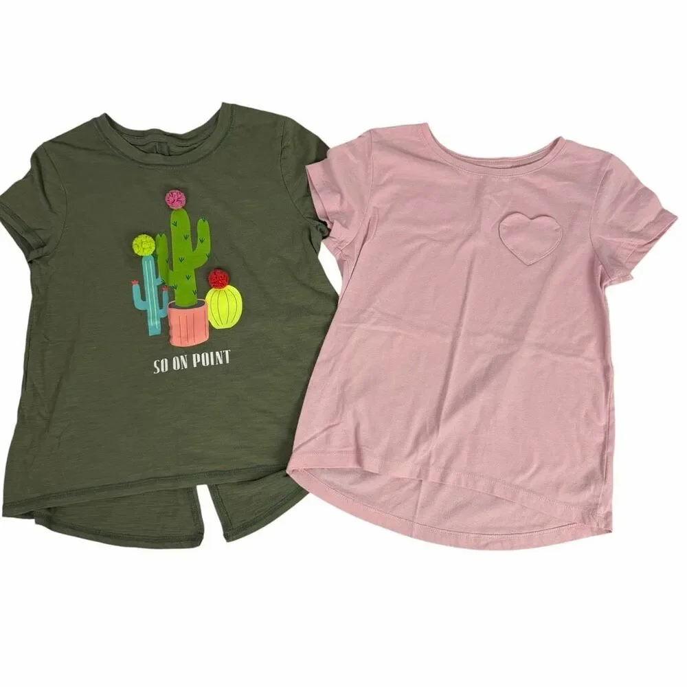 Cat & Jack size 7/8 Shorts, Skort, Tops